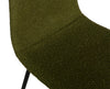 Joss Dining Chair with Polyester Fabric, Metal - Green | Chaise de salle à manger Joss en tissu de polyester et en métal - verte