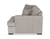 Made in Canada Legend 2-Piece Right-Facing Chenille Fabric Cuddler Sleeper Sectional - Platinum Beige | Sofa-lit sectionnel enveloppant de droite Legend 2 pièces fabriqué au Canada en tissu de chenille - beige platine