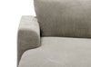 Voyage Modular 6-Piece Left-Facing Fabric Sectional with Console and Removable Back Cushions – Taupe | Sofa sectionnel modulaire de gauche Voyage 6 pièces en tissu avec console et coussins de dossier amovibles - taupe
