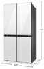 Samsung 36" 22.8 Cu. Ft. Bespoke Counter-Depth 4-Door Flex™ with Beverage Center Refrigerator - Whit… | Réfrigérateur BESPOKE Samsung de 22,8 pi³ et de 36 po de profondeur comptoir à 4 portes FlexMC avec …