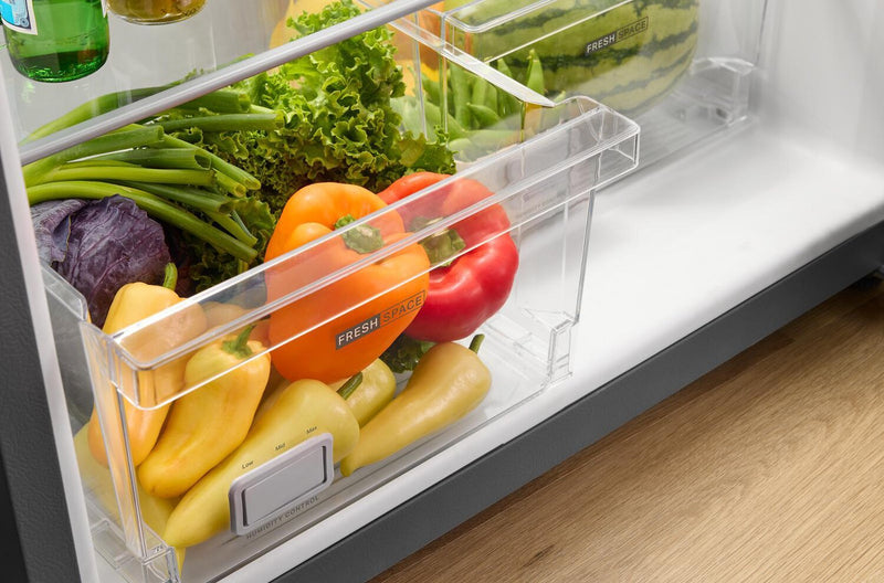 Whirlpool 29.5\" 19 Cu. Ft. Top Freezer Refrigerator – Fingerprint Resistant Stainless Steel - WRTX5419SZ 