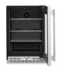 KitchenAid 24" Undercounter Refrigerator with Metallic Accents – PrintShield Stainless Steel - KURR524SPS | Réfrigérateur KitchenAid de 24 po sous le comptoir avec touches métalliques - acier inoxydable PrintShieldMC - KURR524SPS