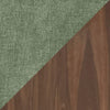 Rain 7pc Dining Set with Table & 6 Green Chairs, 72"W - Green/Brown | Ensemble de salle à manger Rain 7 pièces avec table de 72 po (L) et 6 chaises vertes - vert et brun