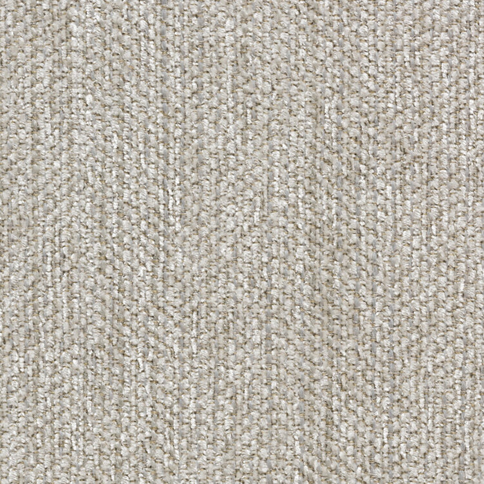 Made in Canada Nofia 44\" Chenille Fabric Storage Ottoman with Wood Legs - Linen Beige