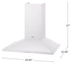 LG Studio 30" 600 CFM Smart Wall-Mount Chimney Hood - Essence White - LSHD3080N | Hotte cheminée intelligente de cuisinière LG Studio de 30 po et de 600 pi3/min - essence blanche - LSHD3080N | LSHD3080