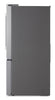 LG 33" 25 Cu. Ft. French-Door Standard-Depth Refrigerator - Stainless Steel - LF25H6200S | Réfrigérateur LG de 25 pi3 et de 33 po de profondeur standard à portes françaises - acier inoxydable - LF25H6200S