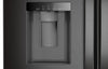 Whirlpool 36" 30 Cu. Ft. French-Door Refrigerator with Ice and Water - Black Stainless Steel - WRFF3536SV | Réfrigérateur Whirlpool de 36 po et de 30 pi3 à portes françaises avec eau et glaçons - acier inoxydable noir - WRFF3536SV | WRFF353V