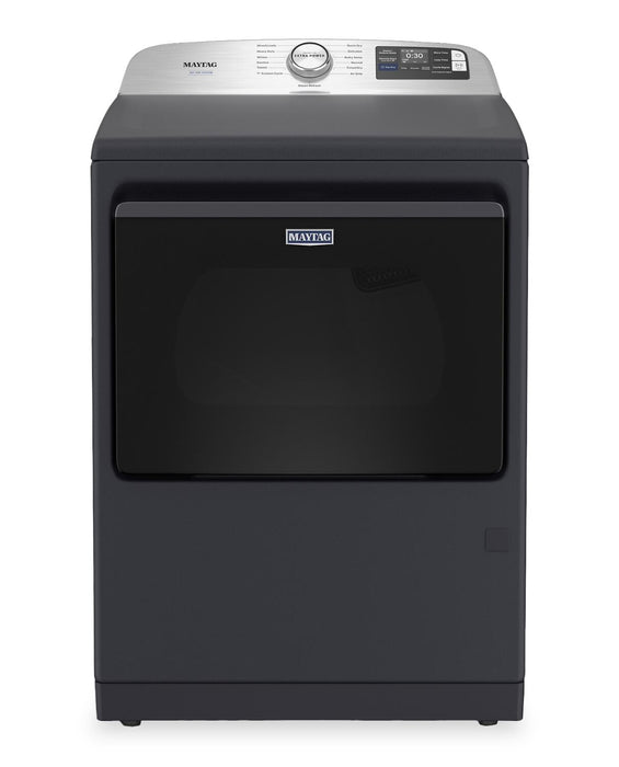Maytag 6.0 Cu. Ft. Pet Pro Smart Top-Load Washer and 7.4 Cu. Ft. Electric Dryer – Midnight Steel 