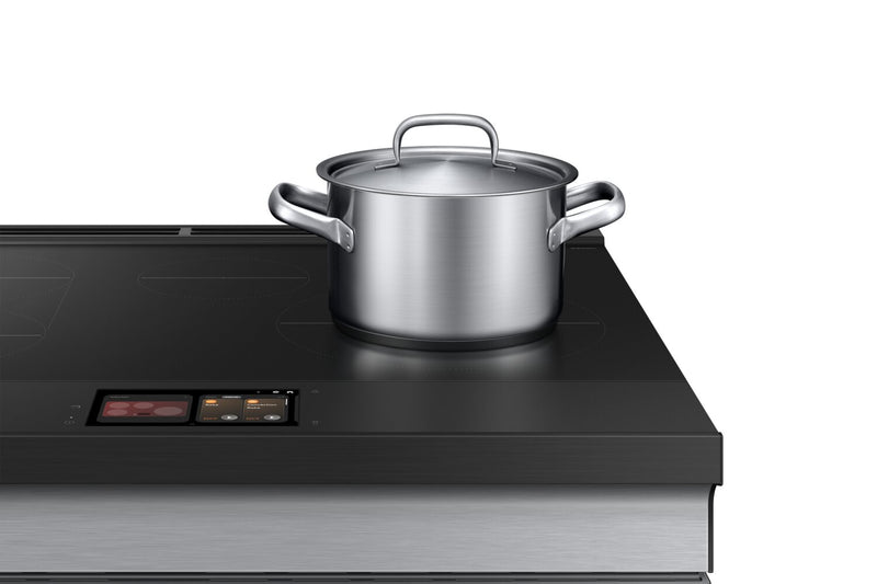 Samsung 6.3 Cu. Ft. Smart Induction Slide In Range with Oven Camera - Stainless Steel - NSI6DG9900SRAC
