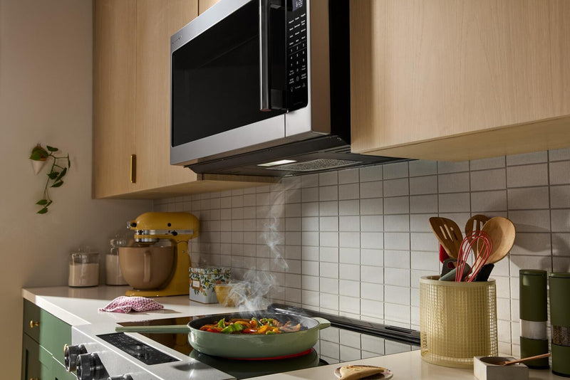 KitchenAid 2.1 Cu. Ft. Over the Range Microwave Hood - Stainless Steel - YKMMS330SPS