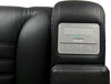 Zen 3-Piece Leather-Look Fabric Power Reclining Sectional with Massage and Two Drop-Down Consoles - Black | Sofa sectionnel à inclinaison électrique Zen 3 pièces en similicuir avec massage et 2 consoles rabattables - noir