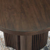 Barlow 24” Solid Wood Mid-Century Modern End Table - Brown | Table de bout Barlow de 24 po de style moderne du milieu du 20e siècle en bois massif - brune