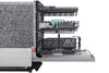Samsung 24" 38 dBA Top-Control Dishwasher with AI Wash and Third Rack - Stainless Steel - DW90F89P0USRAA | Lave-vaisselle Samsung de 24 po et de 38 dBA avec commandes sur le dessus, nettoyage avec IA et 3e panier - DW90F89P0USRAA | DW90F89P