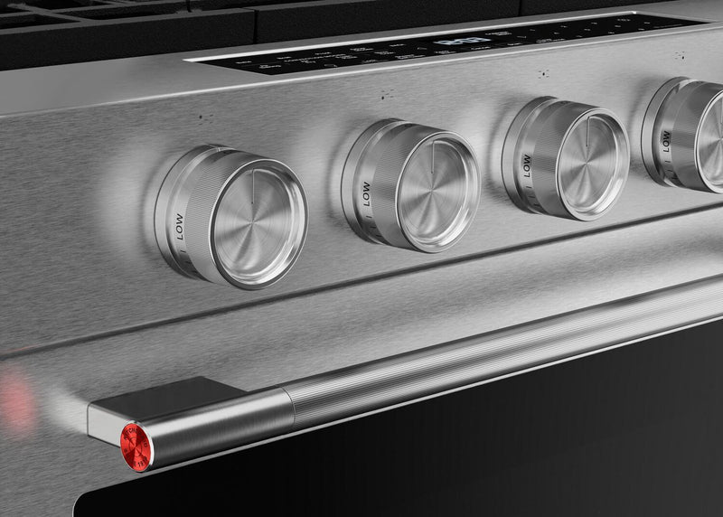 KitchenAid 30\" 5.0 Cu. Ft. Smart Slide-in Gas Range with Convection Modes - Fingerprint Resistant Stainless Steel - KSGS330SPS