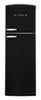 Unique Classic Retro 24" 11 Cu Ft. Top Freezer Refrigerator – Midnight Black - UNQ-310L B TM | Réfrigérateur Classic Rétro d’Unique de 24 po et de 11 pi3 à congélateur supérieur - noir minuit - UNQ-310L B TM