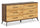 Silas Bedroom 6-Drawer Dresser, 64"W x 33.4"H - Rustic Brown