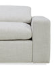 Sky Modular 6-Piece Fabric Power Reclining Sectional with Reclining Armless Chair - Nathan Wheat | Sofa sectionnel modulaire à inclinaison électrique Sky 6 pièces en tissu avec fauteuil sans accoudoirs inclinable - blé Nathan