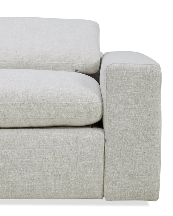 Sky Modular 6-Piece Fabric Power Reclining Sectional with Reclining Armless Chair - Nathan Wheat