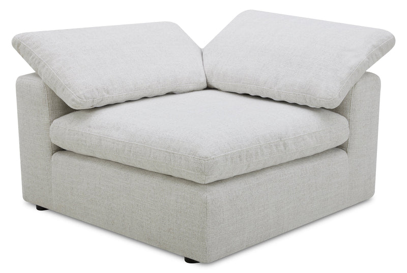 Sky Modular 6-Piece Fabric Power Reclining Sectional with Reclining Armless Chair - Nathan Wheat