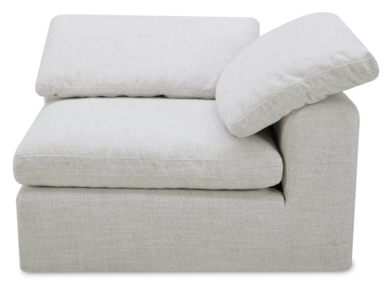 Sky Modular 6-Piece Fabric Power Reclining Sectional with Reclining Armless Chair - Nathan Wheat