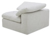 Sky Modular 6-Piece Fabric Power Reclining Sectional with Reclining Armless Chair - Nathan Wheat | Sofa sectionnel modulaire à inclinaison électrique Sky 6 pièces en tissu avec fauteuil sans accoudoirs inclinable - blé Nathan