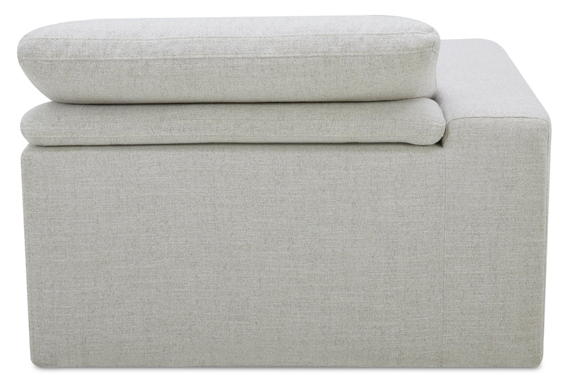 Sky Modular 6-Piece Fabric Power Reclining Sectional with Reclining Armless Chair - Nathan Wheat