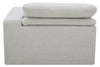 Sky Modular 6-Piece Fabric Power Reclining Sectional with Reclining Armless Chair - Nathan Wheat | Sofa sectionnel modulaire à inclinaison électrique Sky 6 pièces en tissu avec fauteuil sans accoudoirs inclinable - blé Nathan