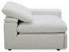 Sky Modular 6-Piece Fabric Power Reclining Sectional with Reclining Armless Chair - Nathan Wheat | Sofa sectionnel modulaire à inclinaison électrique Sky 6 pièces en tissu avec fauteuil sans accoudoirs inclinable - blé Nathan