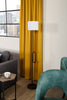 Solana 64” Modern Metal Acrylic Portable Indoor/Outdoor Floor Lamp with USB Port - Black | Lampe à pied pour l’intérieur et pour l’extérieur moderne portable Solana de 64 po en métal et en acrylique avec port USB  - noire