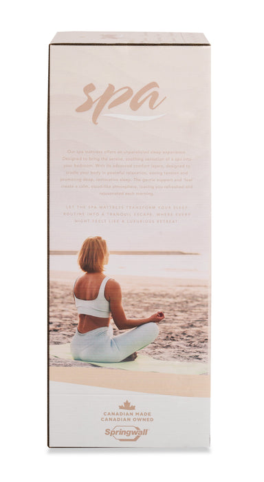 Springwall Spa 8 Firm Smooth Top Queen Mattress in a Box Set