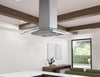 Brisas by Zephyr  36" Curved Glass Range Hood - Stainless Steel - BML-E36CG | Hotte de cuisinière courbée Brisas par Zephyr de 36 po en verre - acier inoxydable - BML-E36CG | BMLE36CG