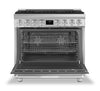Smeg 4.6 Cu. Ft. Professional Gas Range - SPR36UGMX|Cuisinière professionnelle à gaz Smeg de 4,6 pi3 - SPR36UGMX