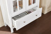 Tessa 31.5" Storage Accent Cabinet – White  | Armoire de rangement décorative Tessa de 31,5 po - blanche