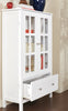 Tessa 31.5" Storage Accent Cabinet – White  | Armoire de rangement décorative Tessa de 31,5 po - blanche