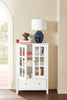 Tessa 31.5" Storage Accent Cabinet – White  | Armoire de rangement décorative Tessa de 31,5 po - blanche