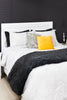 Tilda 3-Piece King Comforter Set - Charcoal | Ensemble d'édredon Tilda 3 pièces pour très grand lit - Gris foncé