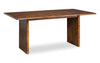 Vale Dining Table, Wood, 72\"W - Brown