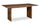 Vale Dining Table, Wood, 72"W - Brown
