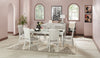 Vida Dining Chair with Polyester Fabric - Sand | Chaise de salle à manger Vida en tissu de polyester - sable