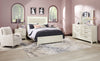 Vida Panel Bed with Headboard & Frame, Sand - Queen Size | Lit à panneaux Vida avec tête de lit et cadre de lit, sable - format grand lit