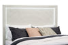 Vida Panel Bed with Headboard & Frame, Sand - Queen Size | Lit à panneaux Vida avec tête de lit et cadre de lit, sable - format grand lit