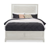 Vida Panel Bed with Headboard & Frame, Sand - Queen Size | Lit à panneaux Vida avec tête de lit et cadre de lit, sable - format grand lit
