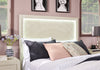 Vida Panel Bed with Headboard & Frame, Sand - Queen Size | Lit à panneaux Vida avec tête de lit et cadre de lit, sable - format grand lit