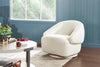 Villa Swivel Accent Chair - Ivory | Fauteuil d’appoint pivotant Villa - ivoire
