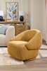 Villa Swivel Accent Chair - Mustard | Fauteuil d’appoint pivotant Villa - moutarde