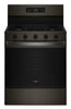 Whirlpool 5.0 Cu. Ft. Gas Range with Air Cooking – Black on Stainless - WFGS5730SV | Cuisinière à gaz Whirlpool de 5,0 pi3 avec cuisson à air – noir sur acier inoxydable - WFGS5730SV