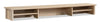Whitaker Point 59.06" Commercial Grade Reception Hutch with Cubbyholes - Natural Maple|Crédence de réception Whitaker Point de 59,06 po de qualité commerciale avec compartiments ouverts - érable naturel