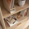 Whitaker Point 31.5" Library Hutch with Drawer - Natural Maple|Crédence de type bibliothèque Whitaker Point de 31,5 po avec tiroir - érable naturel