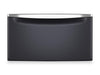 Maytag 15.5" H Laundry Pedestal w/Storage Drawer - Midnight Steel | Piédestal de buanderie Maytag de 15,5 po de hauteur avec tiroir de rangement -  acier minuit | XHPC155R