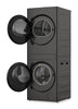 Whirlpool 3.2 Cu. Ft. Washer and Electric 4.3 Cu. Ft. Dryer - Black - YWFH5424SJ | Laveuse de 3,2 pi3 et sécheuse électrique de 4,3 pi3 de Whirlpool - noires - YWFH5424SJ